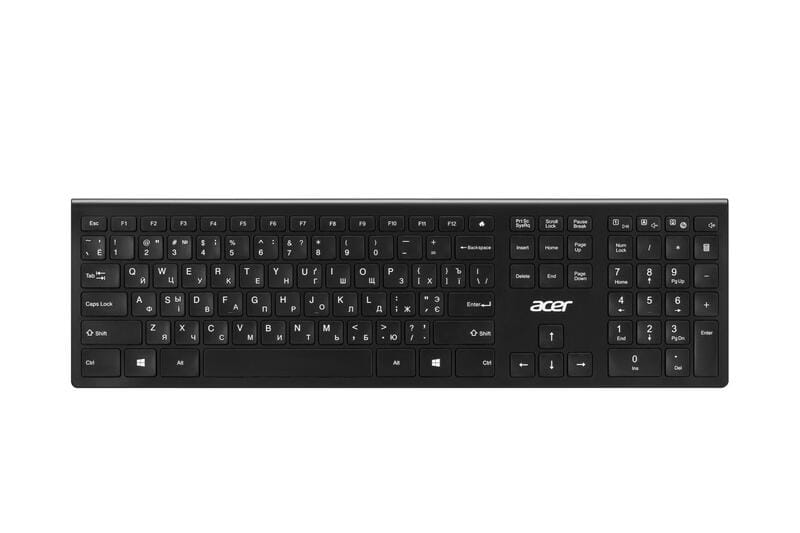 Комплект (клавиатура, мышь) беспроводной Acer OKR030 Black (ZL.KBDEE.00Z)