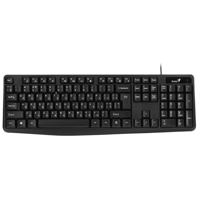 Комплект (клавиатура, мышь) Genius KM-170 UKR Black (31330006409)