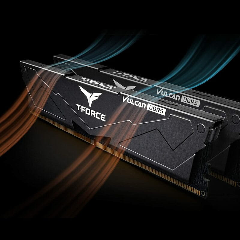 Модуль памяти DDR5 2x16GB/6000 Team T-Force Vulcan Black (FLBD532G6000HC38GDC01)