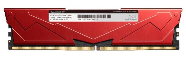 Модуль пам`ятi DDR5 2x16GB/6000 Team T-Force Vulcan Red (FLRD532G6000HC38GDC01)