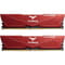 Фото - Модуль памяти DDR5 2x16GB/6000 Team T-Force Vulcan Red (FLRD532G6000HC38GDC01) | click.ua