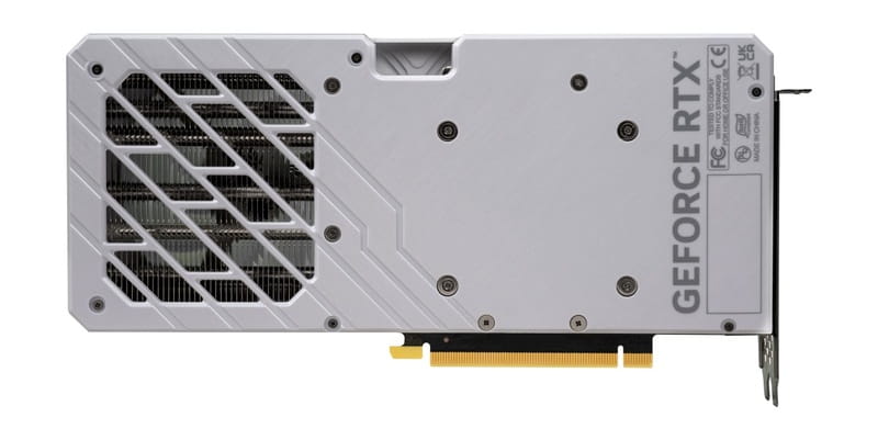 Видеокарта GF RTX 4070 12GB GDDR6 White OC Palit (NE64070S19K9-1048L)