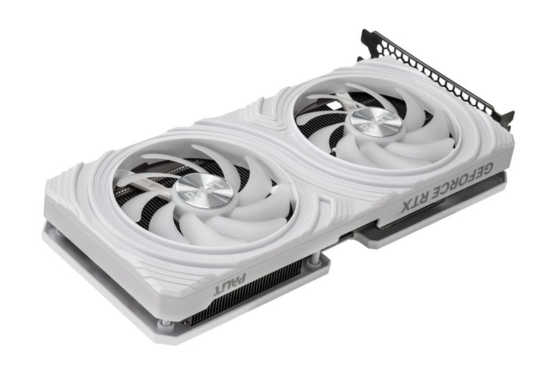 Видеокарта GF RTX 4070 12GB GDDR6 White OC Palit (NE64070S19K9-1048L)