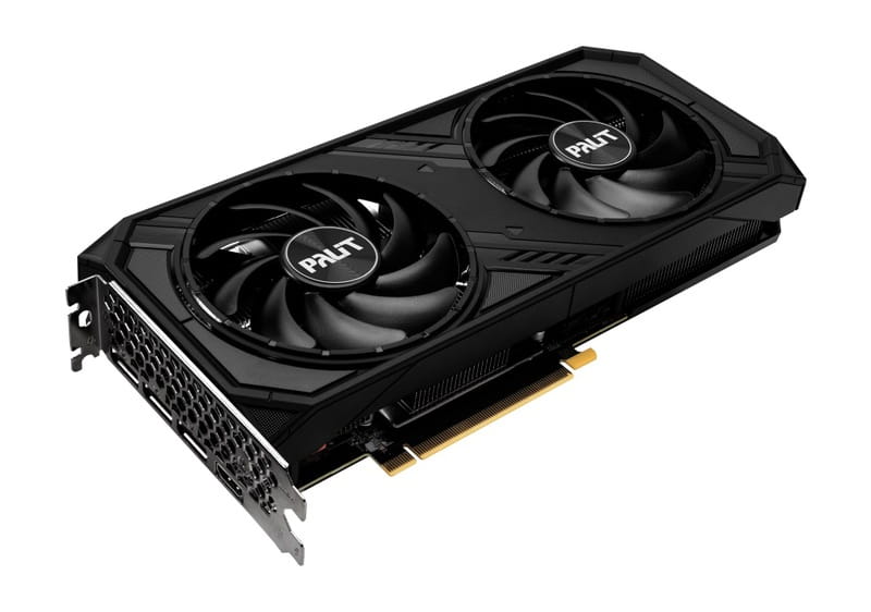 Видеокарта GF RTX 4070 12GB GDDR6 Dual OC Palit (NE64070S19K9-1048D)