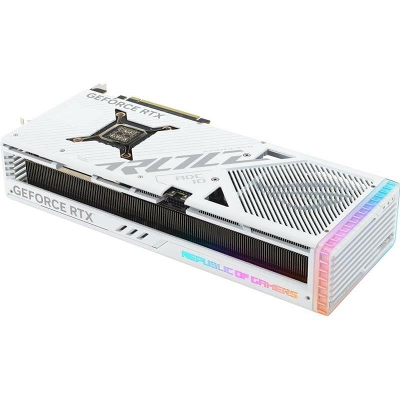 Відеокарта GF RTX 4080 Super 16GB GDDR6X ROG Strix Gaming OC White Asus (ROG-STRIX-RTX4080S-O16G-WHITE)