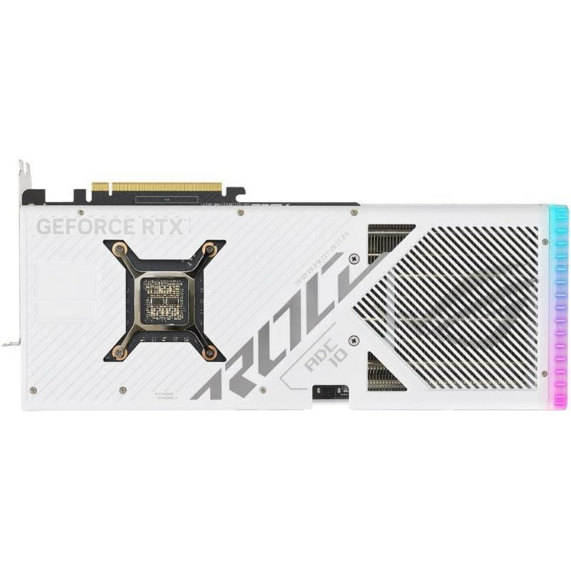 Видеокарта GF RTX 4080 Super 16GB GDDR6X Strix Gaming OC White Asus (ROG-STRIX-RTX4080S-O16G-WHITE)