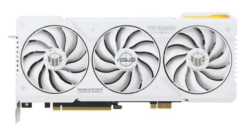 Видеокарта GF RTX 4070 Ti Super 16GB GDDR6X TUF Gaming BTF White Asus (TUF-RTX4070TIS-16G-BTF-WHITE)