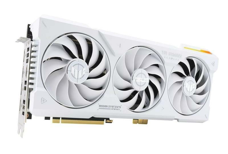 Видеокарта GF RTX 4070 Ti Super 16GB GDDR6X TUF Gaming BTF White Asus (TUF-RTX4070TIS-16G-BTF-WHITE)