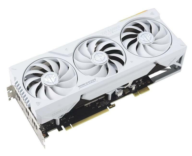 Видеокарта GF RTX 4070 Ti Super 16GB GDDR6X TUF Gaming BTF White Asus (TUF-RTX4070TIS-16G-BTF-WHITE)