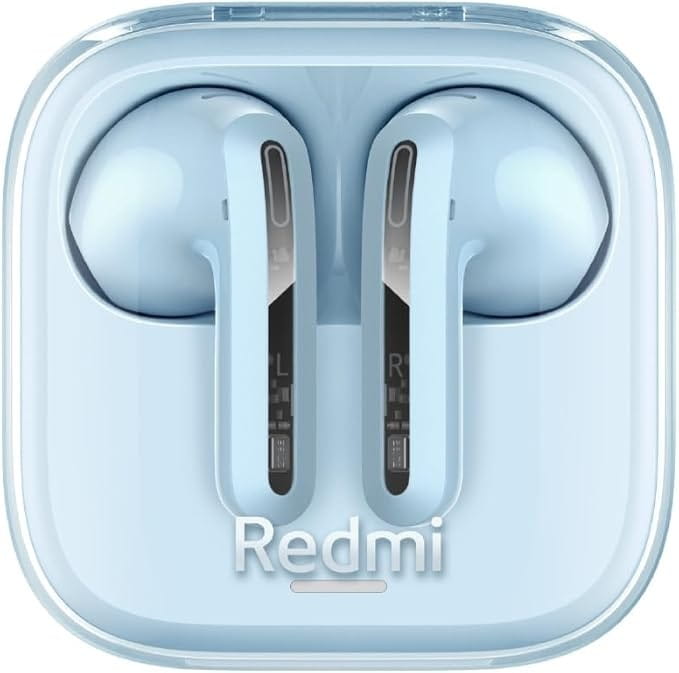 Bluetooth-гарнитура Xiaomi Redmi Buds 6 Active Transparent Blue (BHR8394GL)_EU