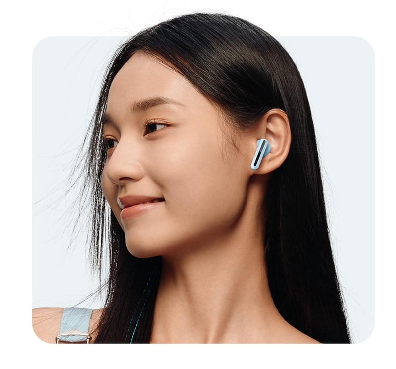 Bluetooth-гарнитура Xiaomi Redmi Buds 6 Active Transparent Blue (BHR8394GL)_EU