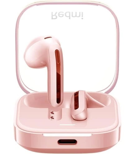 Bluetooth-гарнитура Xiaomi Redmi Buds 6 Active Transparent Pink (BHR8395GL)_EU