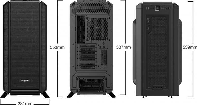 Корпус be quiet! Silent Base 802 Black (BG039) без БП
