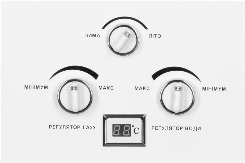 Газовая колонка Ardesto X1 White (TFGBH-10B-X1-WHITE)