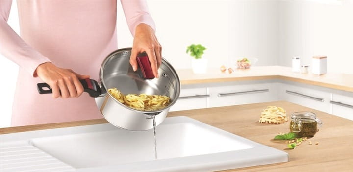 Набор посуды Tefal Cook&Clip 10 предметов (G723SA74)