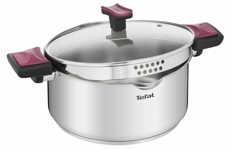 Набор посуды Tefal Cook&Clip 10 предметов (G723SA74)