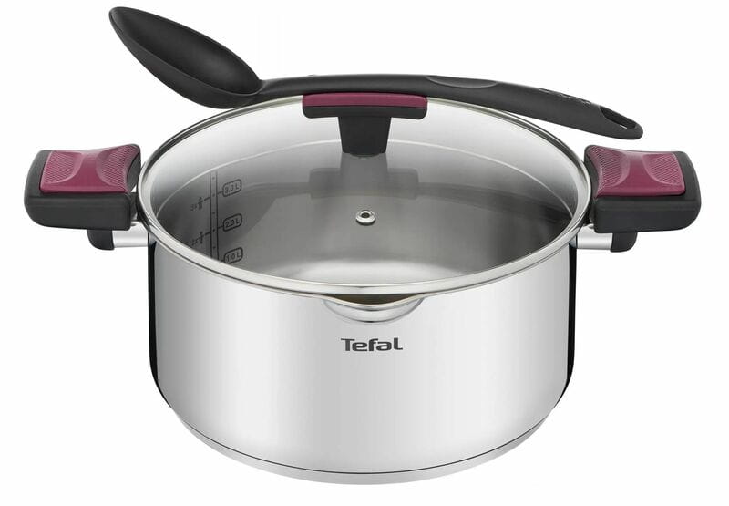 Набор посуды Tefal Cook&Clip 10 предметов (G723SA74)