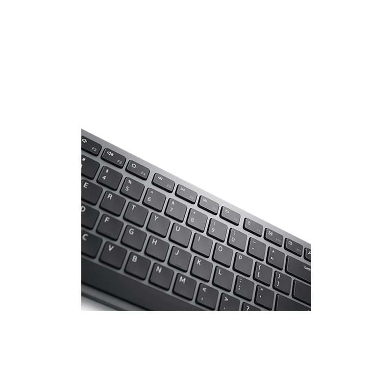 Комплект бездротовий (клавіатура, мишка) Dell Premier KM7321W Ukrainian (580-AJQV) Gray USB