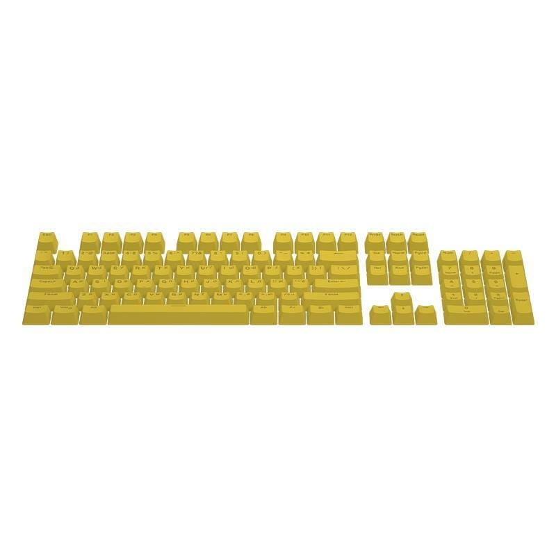 Набор кейкапов Hator PBT UKR/ENG/ru Yellow (HTS-139)