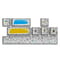 Фото - Набір кейкапів Hator PBT Keycaps Authentic Edition White (HTS-700) | click.ua