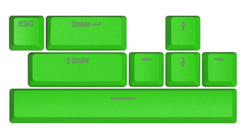 Набор кейкапов Hator PBT Keycaps Autograph Edition Lime Green (HTS-710)