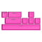 Фото - Набір кейкапів Hator PBT Keycaps Autograph Edition Knockout Pink (HTS-711) | click.ua