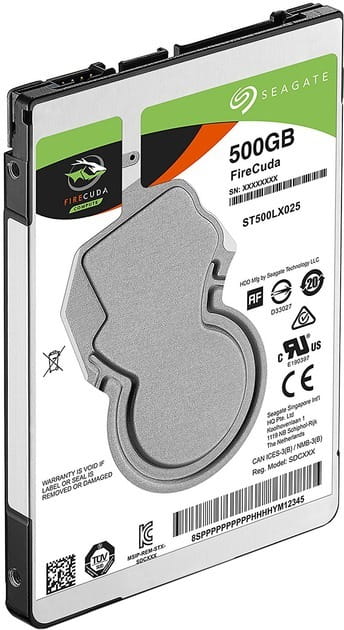 Накопичувач HDD 2.5" SATA  500GB Seagate FireCuda 5400rpm 128MB (ST500LX025)