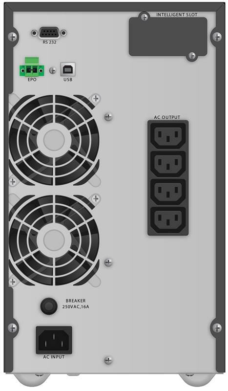 ДБЖ PowerWalker VFI 2000 TG 2000VA, 4хIEC, USB (10122042)