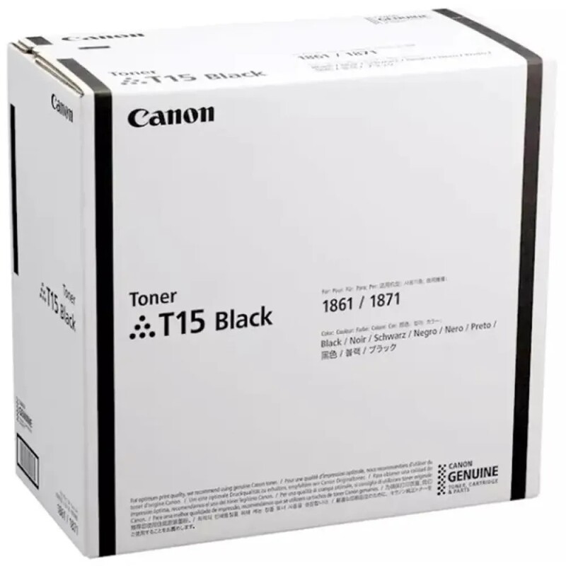 Картридж Canon T15 i-Sensys X 1861P/1871P Black (5818C001)
