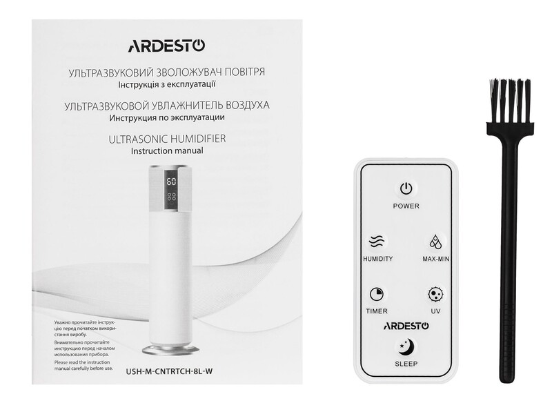 Зволожувач повітря Ardesto USH-M-CNTRTCH-8L-W