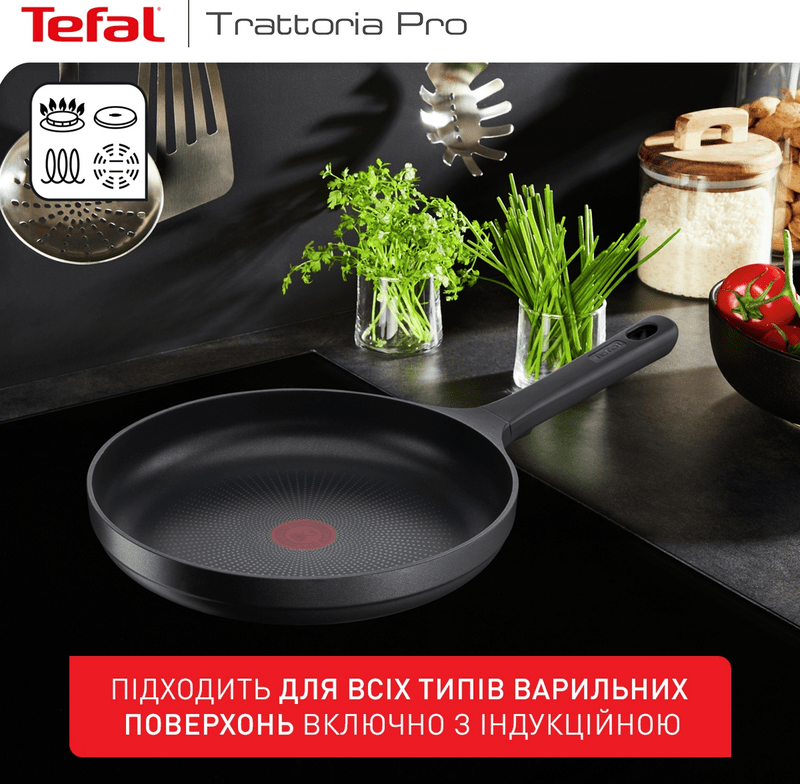 Сковорода Tefal Trattoria Pro 28 см (G6120644)