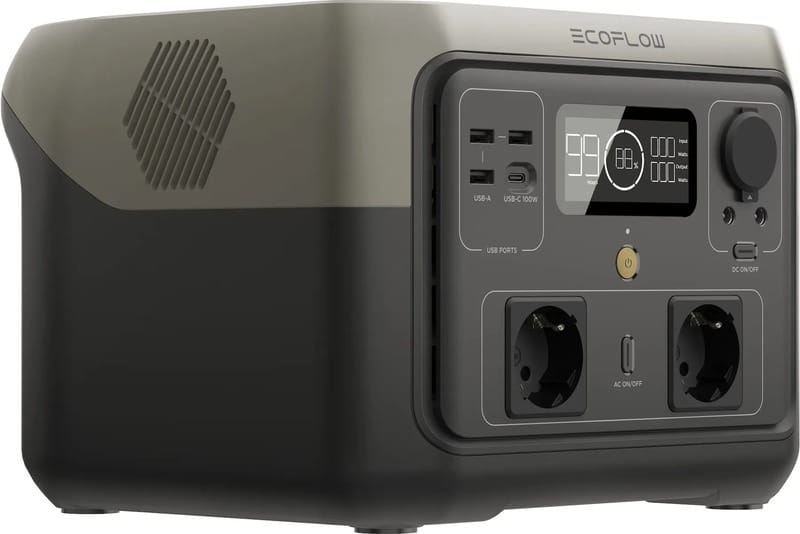 Зарядная станция EcoFlow River 2 Max, 512Wh, 500W, LiFePO4_EU
