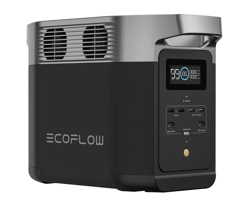 Зарядная станция EcoFlow Delta 2, 1024Wh, 1800W, LiFePO4 (ZMR330-EU)_EU