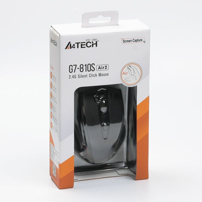 Мышь беспроводная A4Tech G7-810S Air2 Black