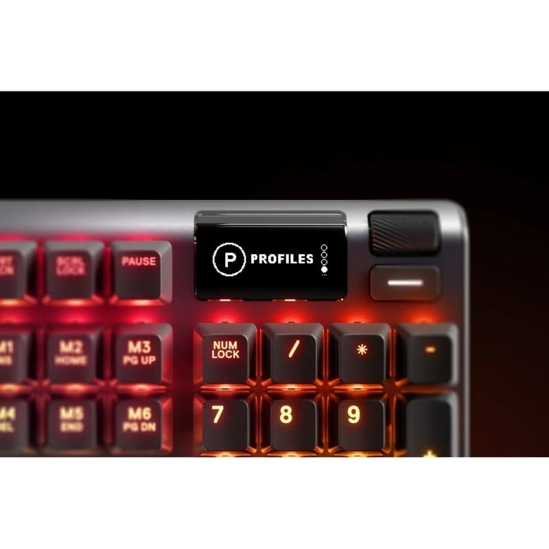 Клавиатура SteelSeries Apex 7 Red Switch Black (64636)