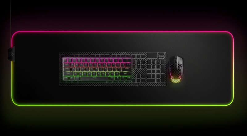 Клавиатура беспроводная SteelSeries Apex Pro Mini Wireless Black (64842)