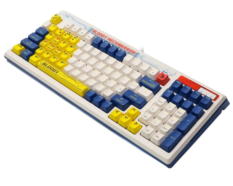 Клавіатура Bloody B950 RGB Warrior Blue