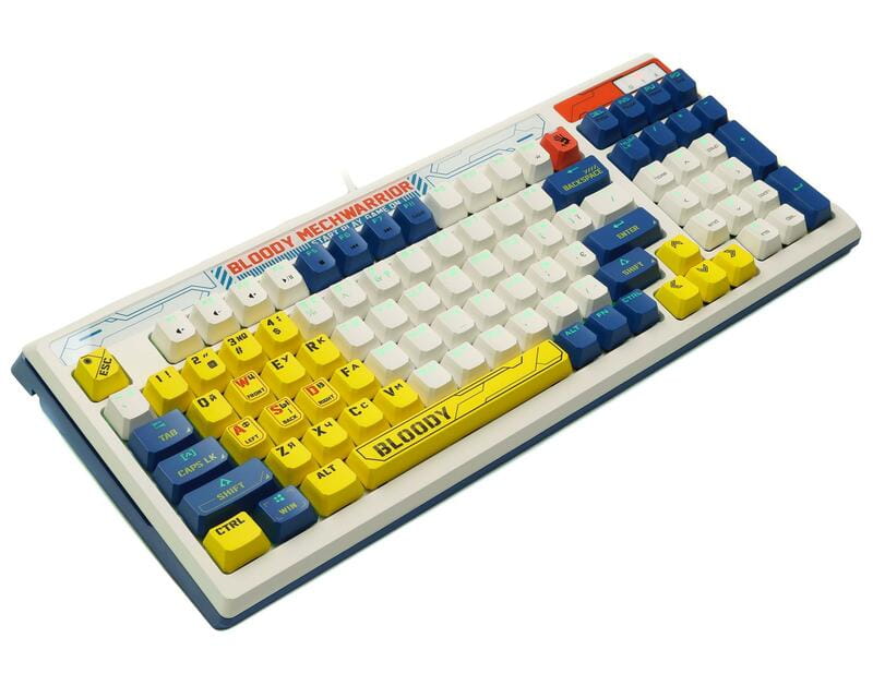 Клавіатура Bloody B950 RGB Warrior Blue
