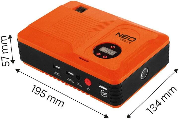 Пусковое устройство для автомобилей NEO Tools Jumpstarter 14000 mAh (11-997)