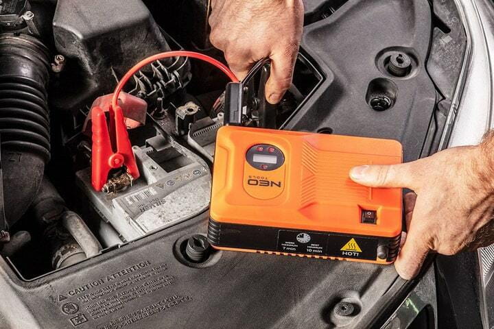 Пусковий пристрій для автомобілів NEO Tools Jumpstarter 14000 mAh (11-997)