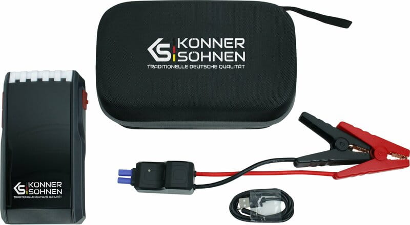 Пусковий пристрій для автомобілів Konner&Sohnen KS JS-1000 12000 mAh