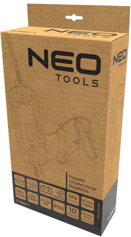 Зарядное устройство NEO Tools 11-892