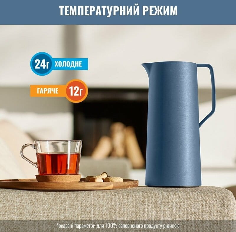 Термоглечик Tefal Motiva 1 л Blue (N4170310)