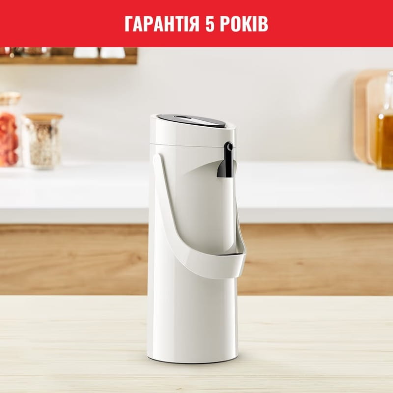 Термос Tefal Ponza Pump 1.9 л White (K3140214)