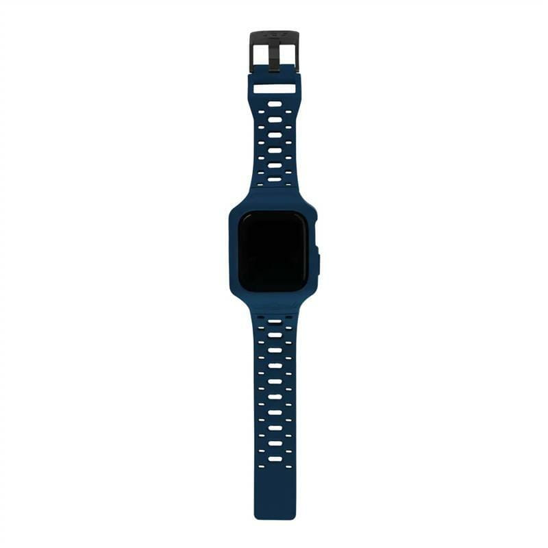 Чохол з ремінцем Urban Armor Gear Huntington для Apple Watch 45/44/42mm Navy (194113R15252)