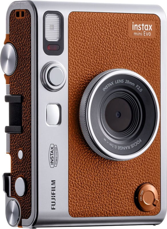 Фотокамера моментальной печати Fujifilm Instax Mini Evo Brown Type-C (16812508)