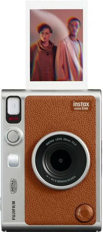 Фотокамера моментальной печати Fujifilm Instax Mini Evo Brown Type-C (16812508)