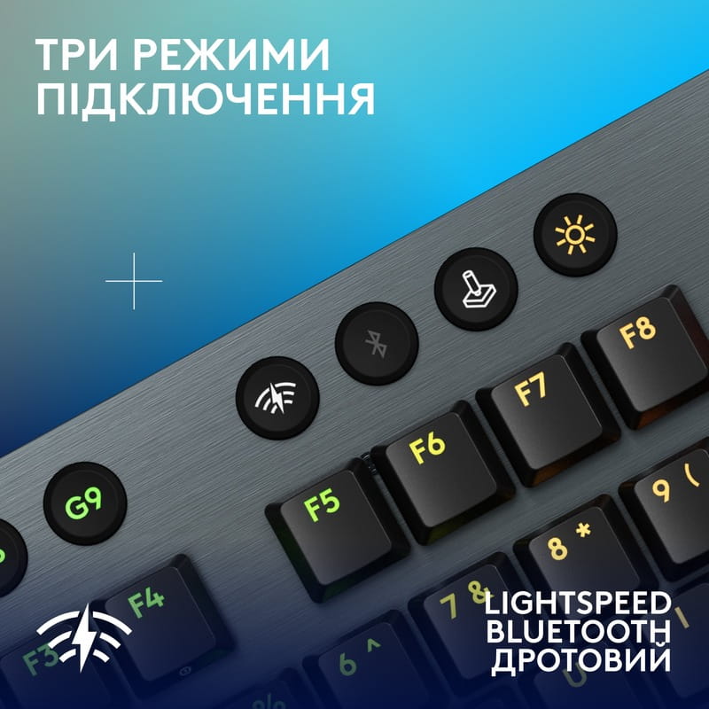 Клавиатура беспроводная Logitech G915 X Lightspeed Wireless Linear Black (920-012698)