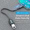 Фото - Кабель Vention USB 3.1 Type-C - OTG USB3.0 AF, 0.15 m, Black (CCVBB) | click.ua