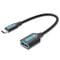 Фото - Кабель Vention USB 3.1 Type-C - OTG USB3.0 AF, 0.15 m, Black (CCVBB) | click.ua